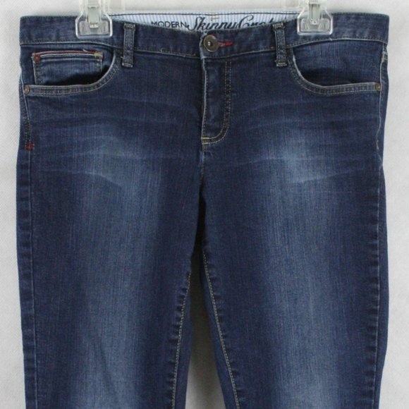 Tommy Hilfiger Denim - Tommy Hilfiger Cotton Polyester Blend Skinny Distressed Stretch Jeans SZ 10 EUC